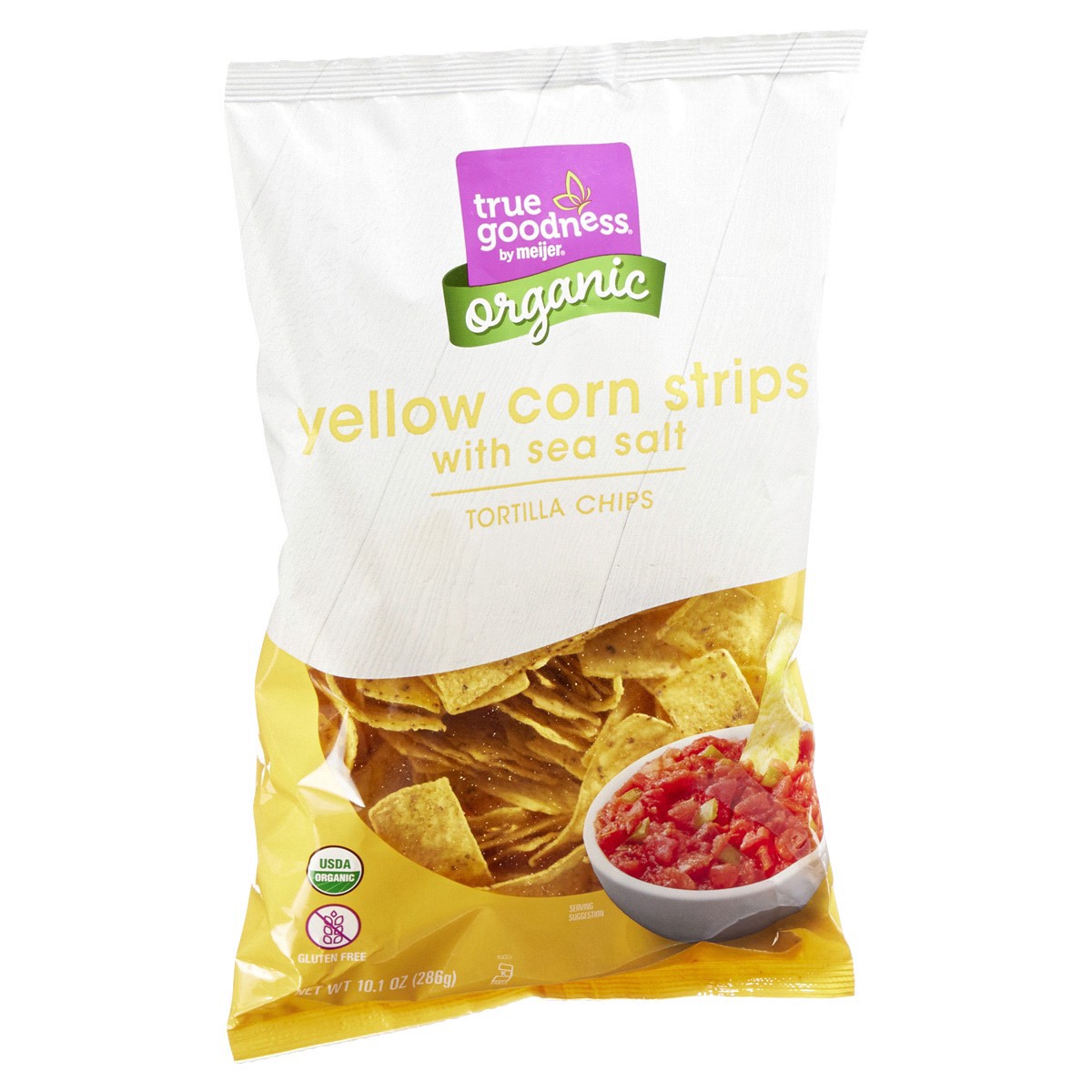 slide 16 of 25, True Goodness Organic Yellow Tortilla Chips - 10.1 oz, 10.1 oz