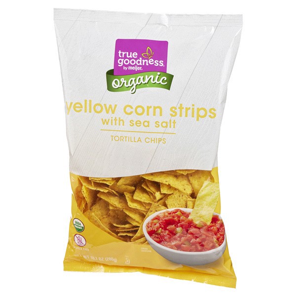 slide 20 of 25, True Goodness Organic Yellow Tortilla Chips - 10.1 oz, 10.1 oz