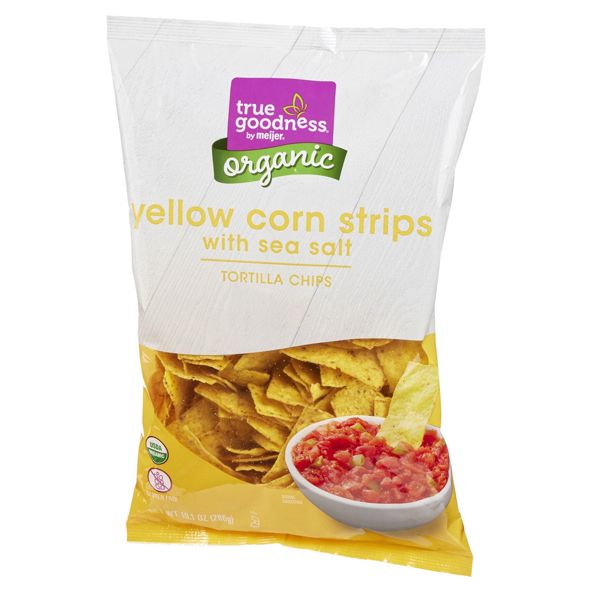 slide 19 of 25, True Goodness Organic Yellow Tortilla Chips - 10.1 oz, 10.1 oz