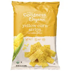 True Goodness Organic Yellow Tortilla Chips - 10.1 oz