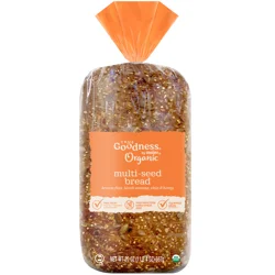 True Goodness Organic Multi-Seed Bread, 20 oz