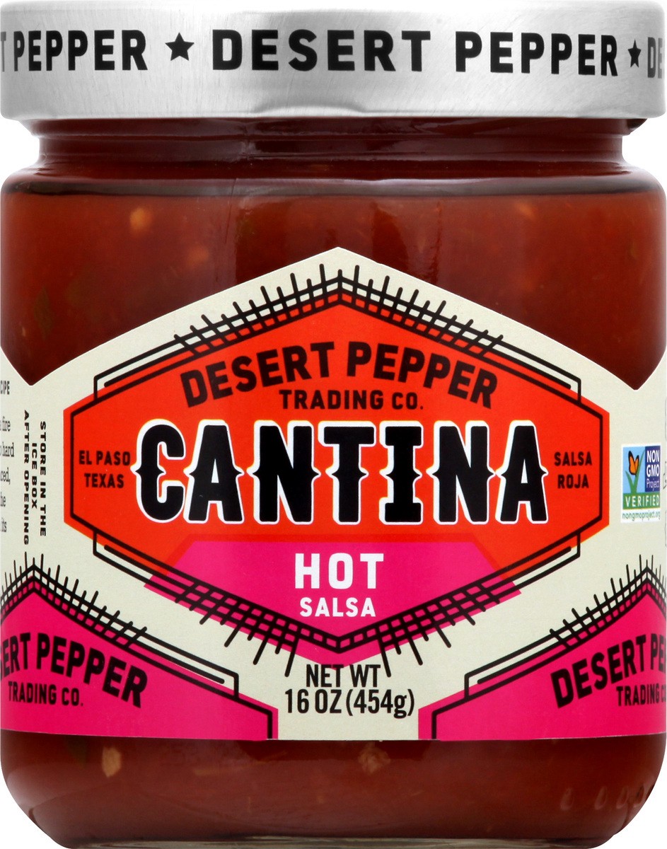 slide 6 of 11, Cantina Desert Pepper Hot Red Salsa Cantina, 16 oz