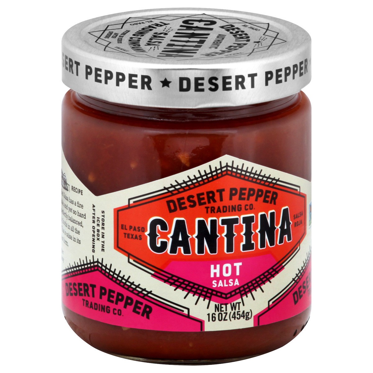 slide 10 of 11, Cantina Desert Pepper Hot Red Salsa Cantina, 16 oz