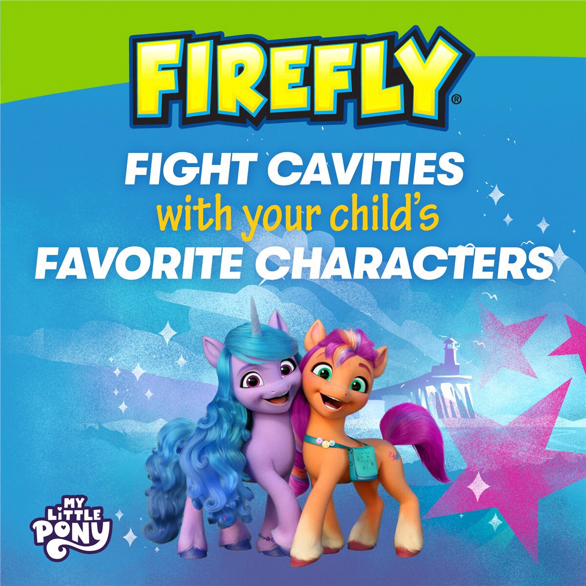 slide 15 of 29, Firefly Clean & Protect My Little Pony Toothbrush, 1 ct