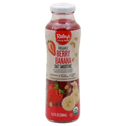 Raley's Purely Made Organic Berry Banana Oat Smoothie 11.2 oz