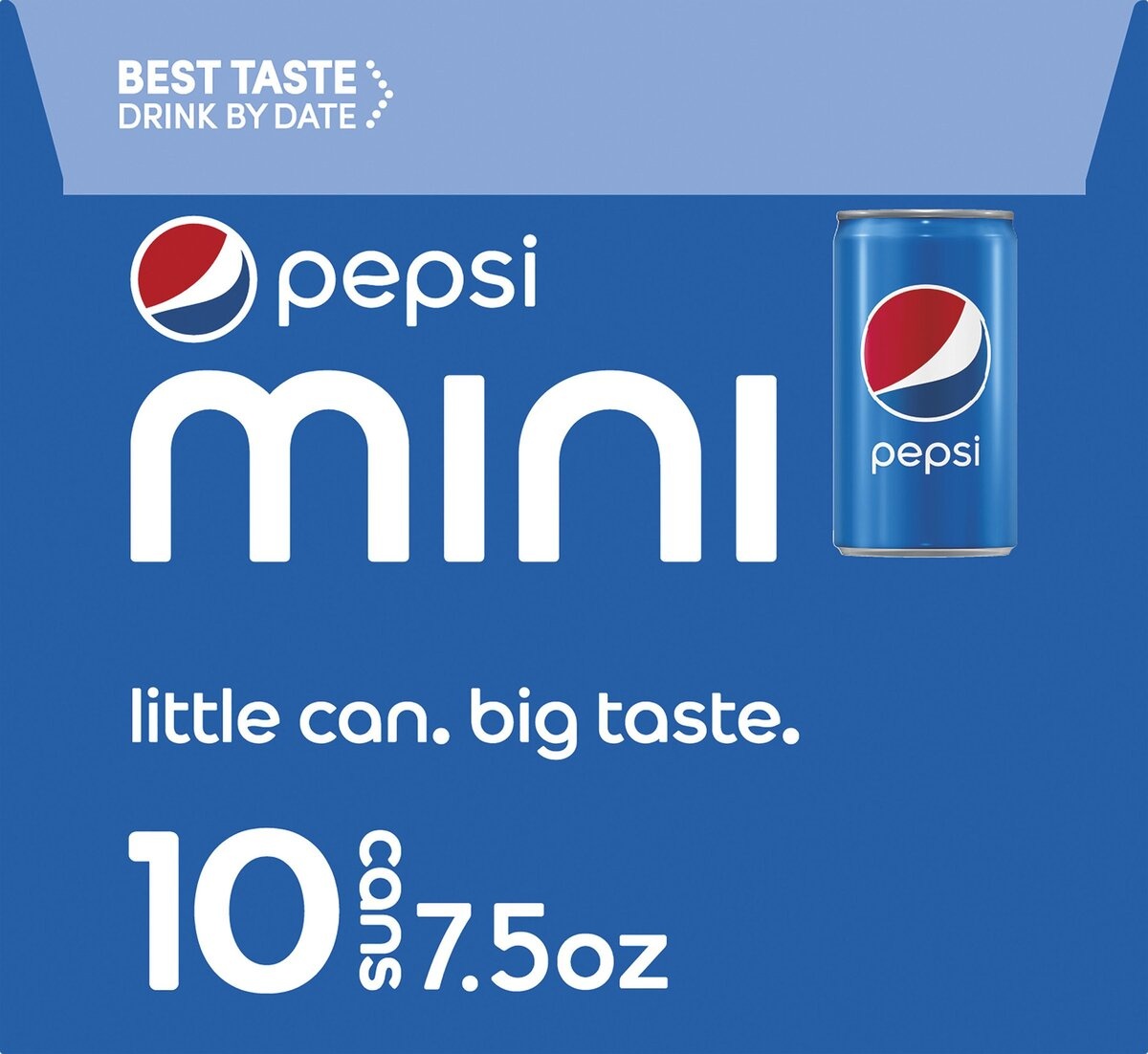 slide 4 of 6, Pepsi Mini Cans, 10 ct