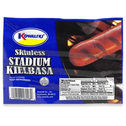 Kowalski Skinless Stadium Kielbasa, 16 Oz