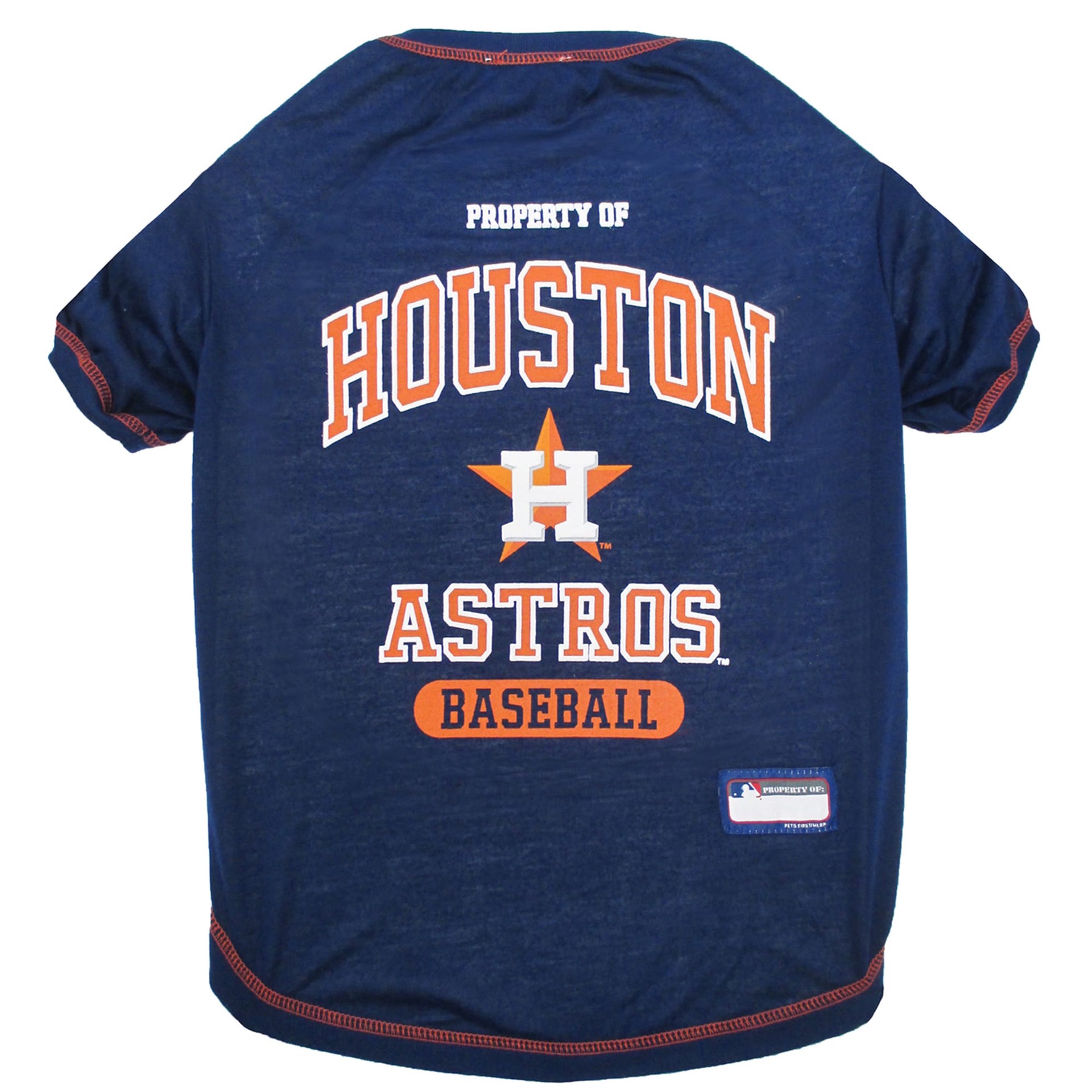 slide 1 of 1, Pets First Houston Astros T-Shirt, LG