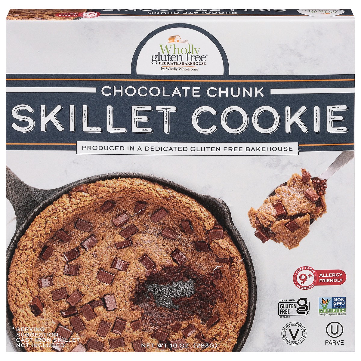 slide 13 of 13, Wholly Gluten Free Chocolate Chunk Skillet Cookie 10 oz, 10 oz