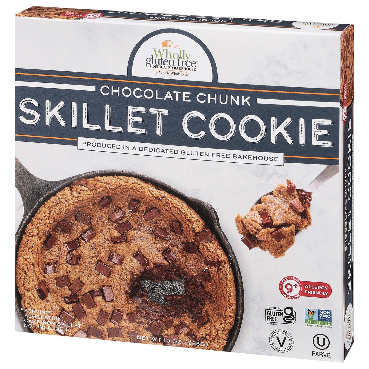 slide 4 of 13, Wholly Gluten Free Chocolate Chunk Skillet Cookie 10 oz, 10 oz