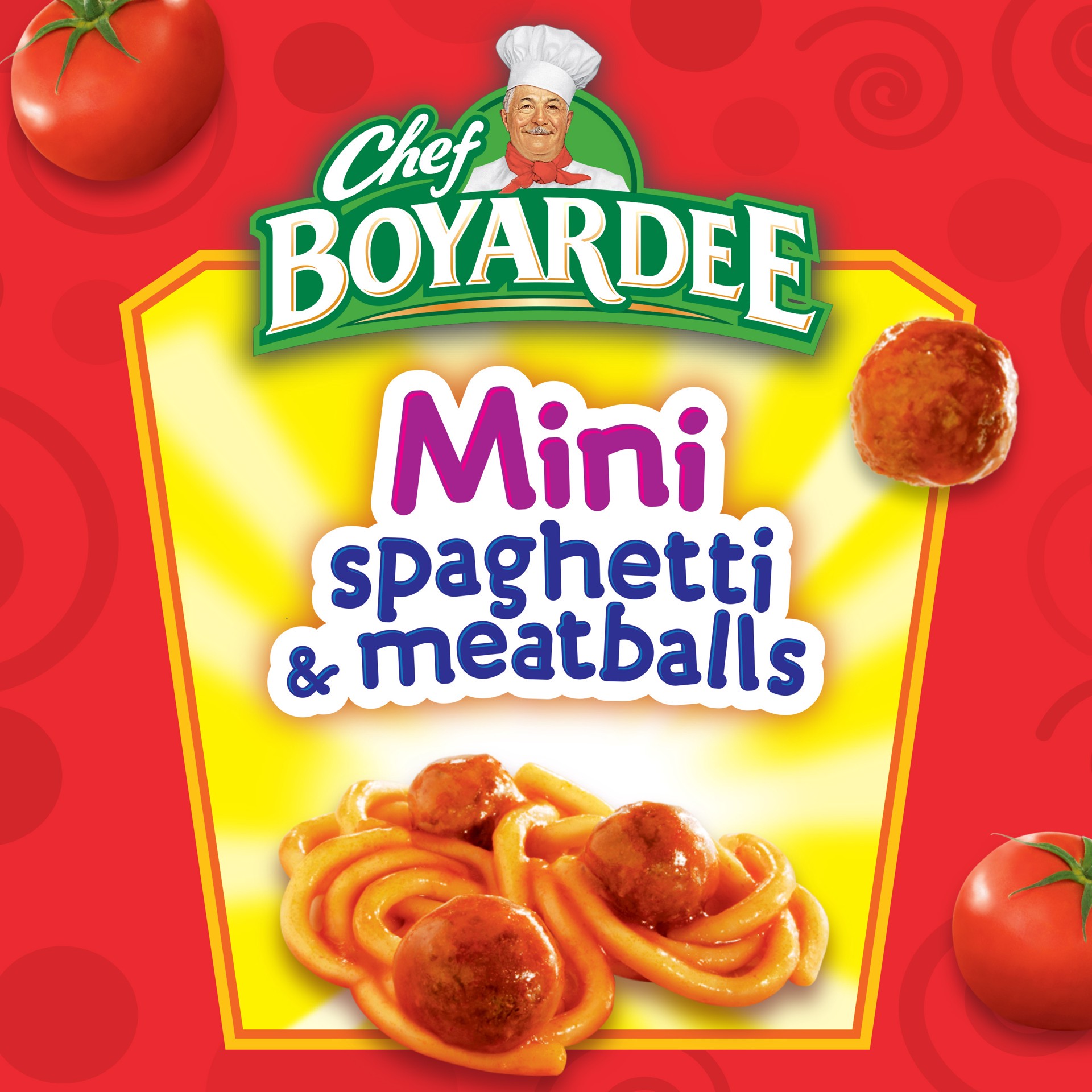 slide 3 of 5, Chef Boyardee Spaghetti & Meatballs Mini 14.5 oz, 14.5 oz