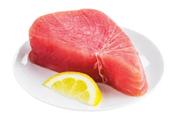 Previously Frozen Yellowfin Ahi Tuna Steak