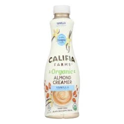 Califia Farms Organic Vanilla Almond Creamer 25.4 fl oz