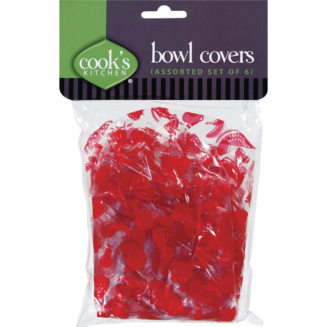 slide 1 of 1, Cook's Kitchen Bowl Covers, 6 ct