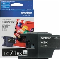 slide 1 of 1, Brother LC71 Black Ink Cartridge, 1 ct
