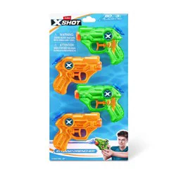 Zuru XSHOT Nano Drencher™ Multipack, 4 pk