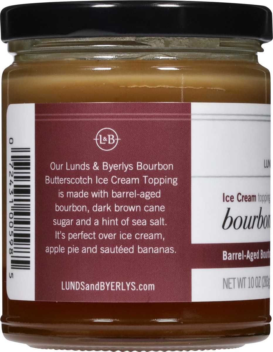 slide 9 of 13, Lunds & Byerlys Bourbon Butterscotch Ice Cream Topping 10 oz, 10 oz