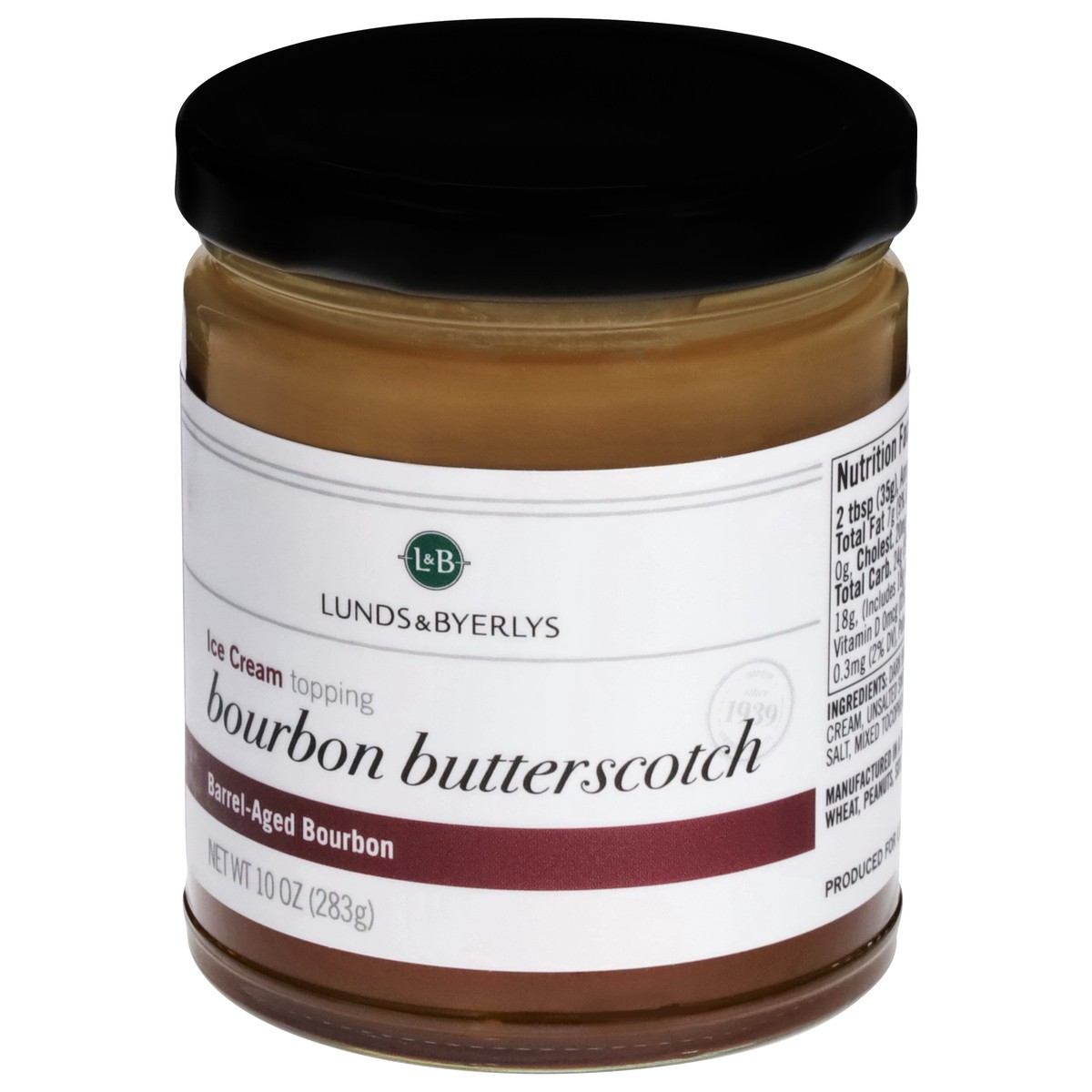 slide 11 of 13, Lunds & Byerlys Bourbon Butterscotch Ice Cream Topping 10 oz, 10 oz