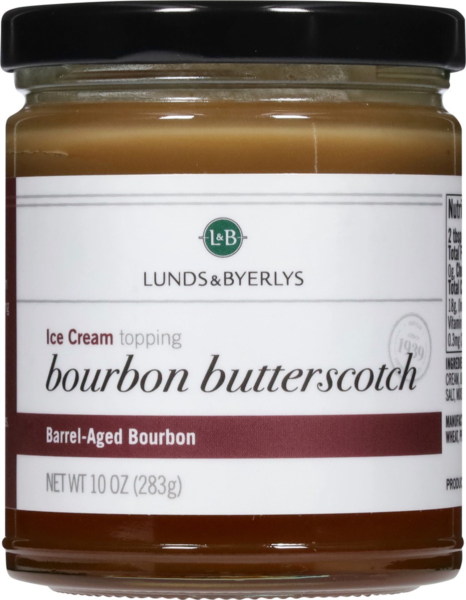 slide 6 of 13, Lunds & Byerlys Bourbon Butterscotch Ice Cream Topping 10 oz, 10 oz