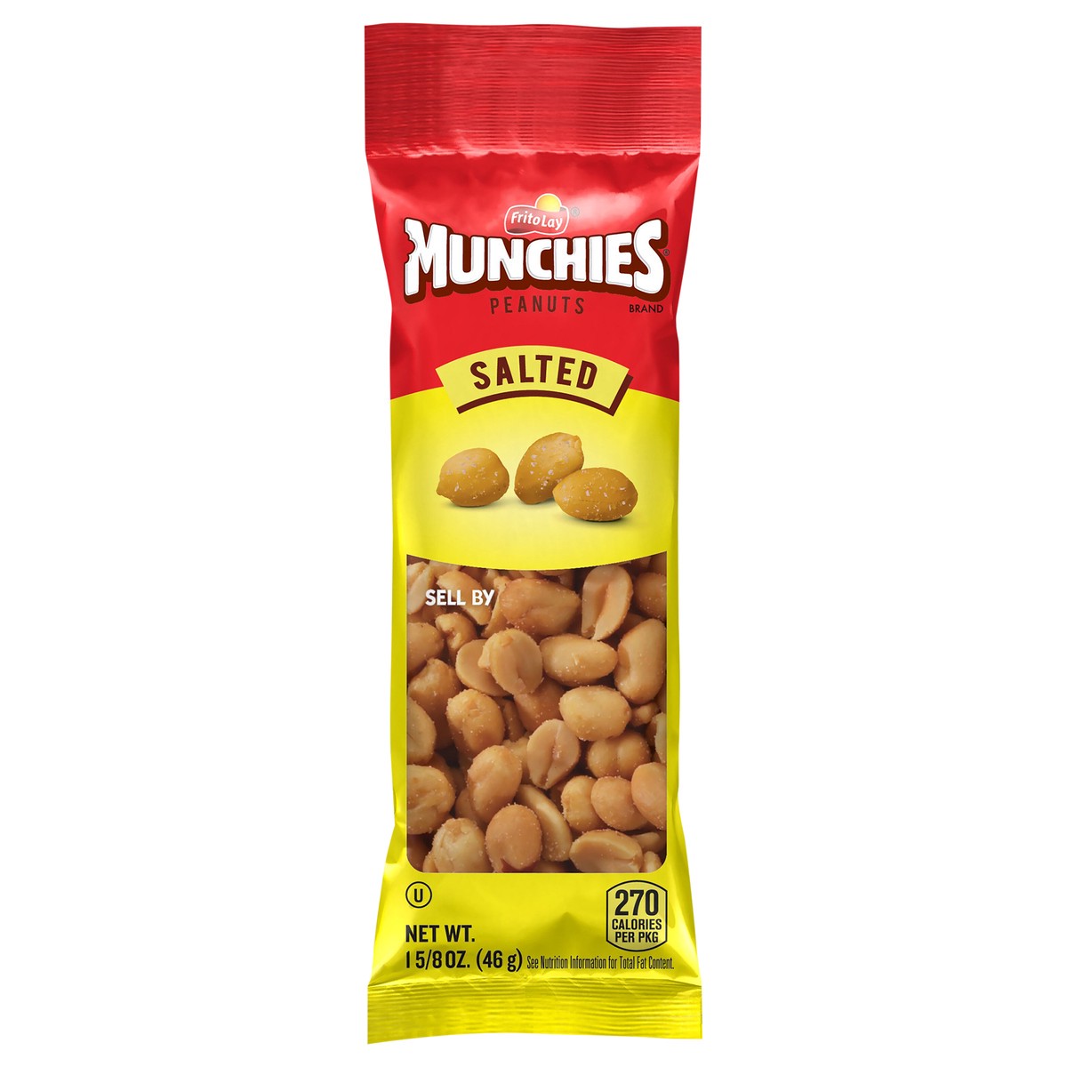 slide 1 of 3, Munchies Peanuts Salted 1 5/8 Oz, 1.62 oz