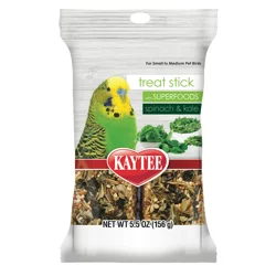 Kaytee Avian Superfood Treat Stick Spinach & Kale 5.5 oz