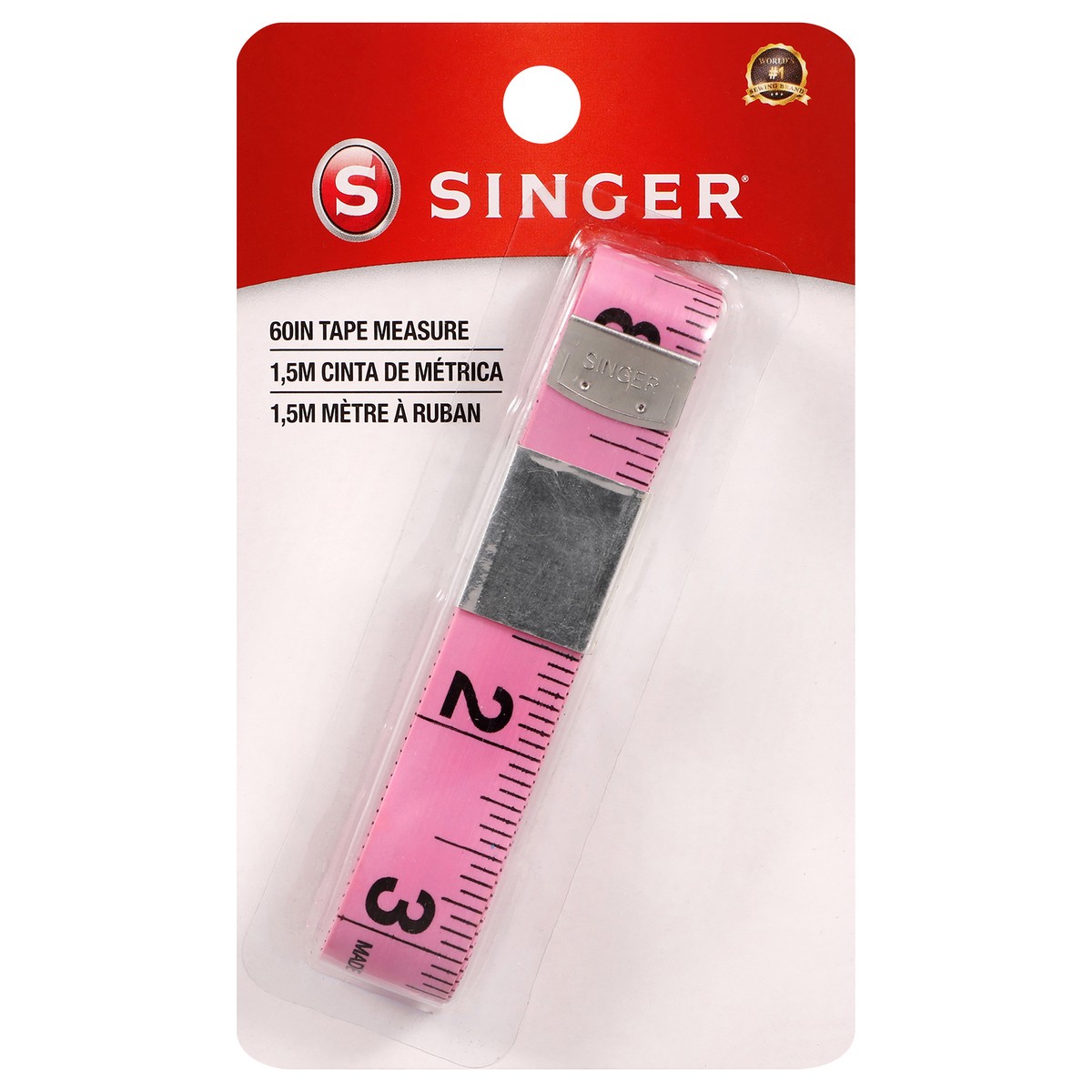 slide 1 of 2, Singer Vinyl Tape Measure, 1 ct