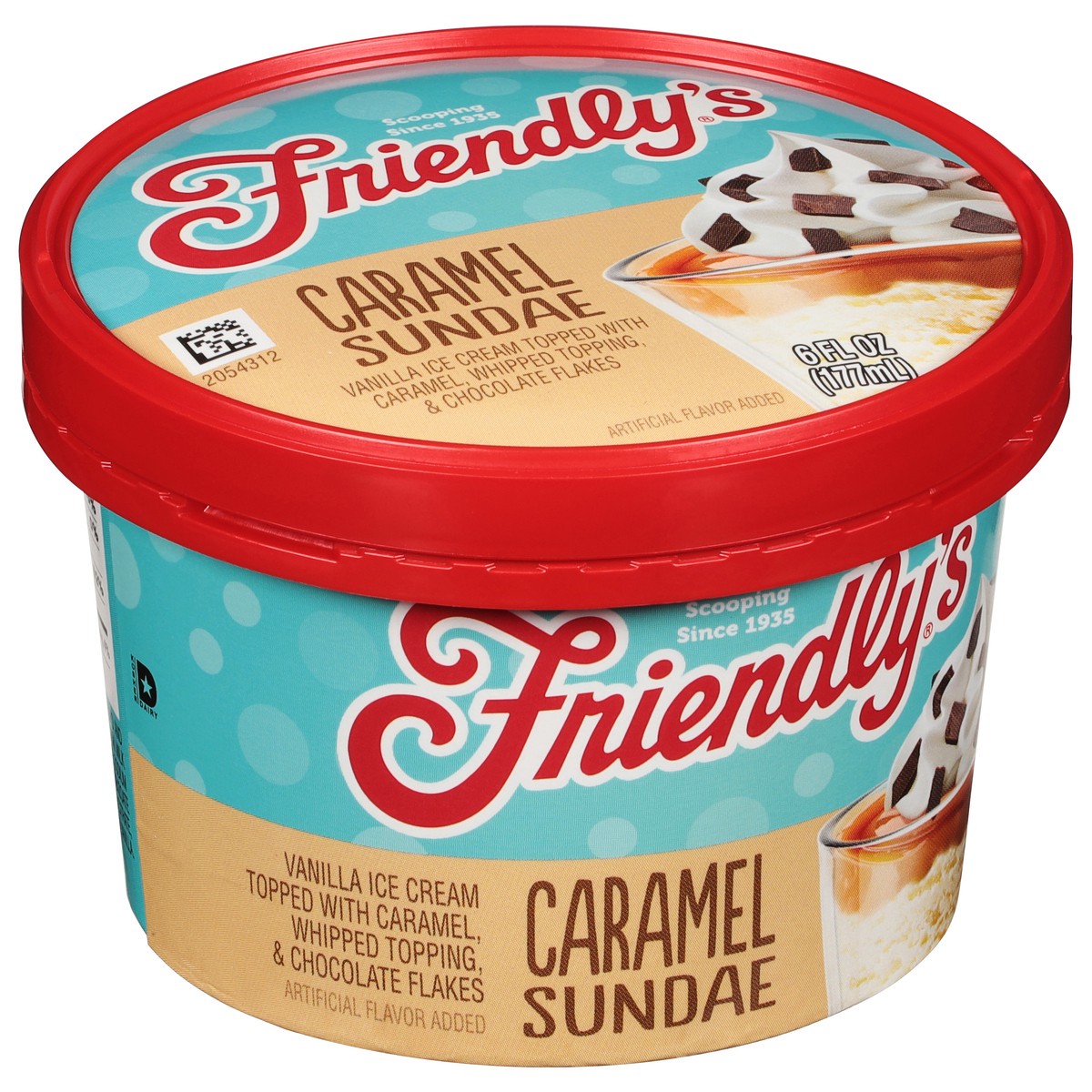 slide 6 of 11, Friendly's Original Caramel Ice Cream Sundae Cup - 6 Oz, 6 fl oz