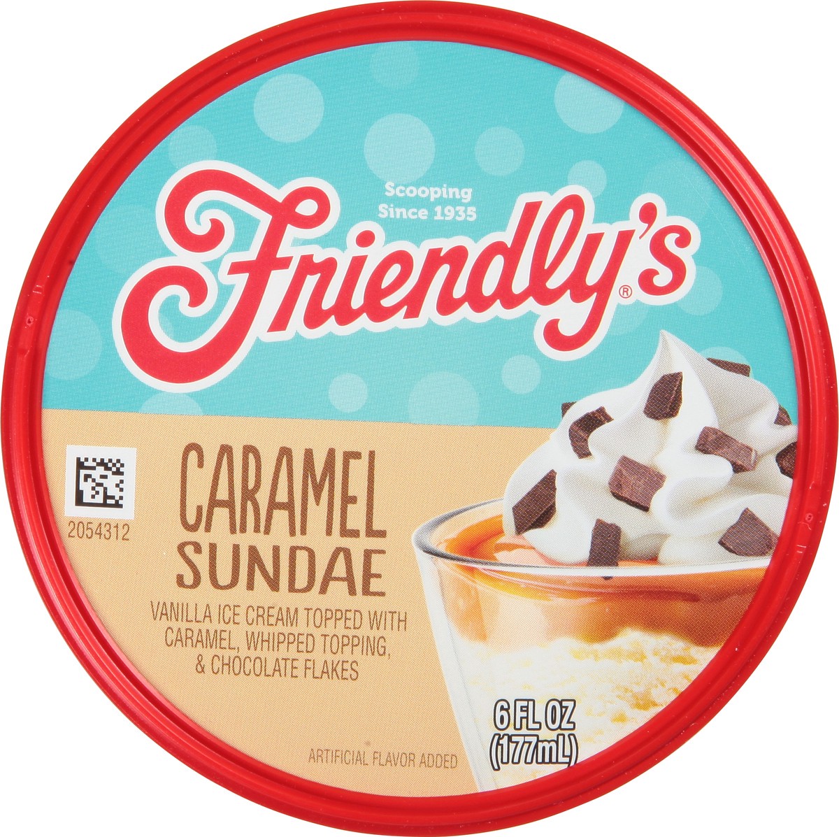 slide 10 of 11, Friendly's Original Caramel Ice Cream Sundae Cup - 6 Oz, 6 fl oz