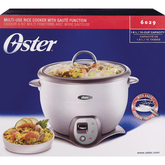 slide 1 of 1, Oster 10Cup Rice Cooker Saute, 1 ct