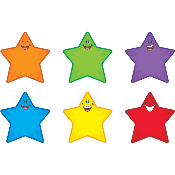 slide 3 of 4, Trend Enterprises Star Smiles Classic Accents Variety Pack, 36 ct