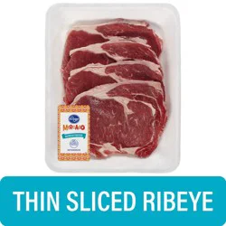 Kroger Mercado Thin Sliced Beef Ribeye Steak