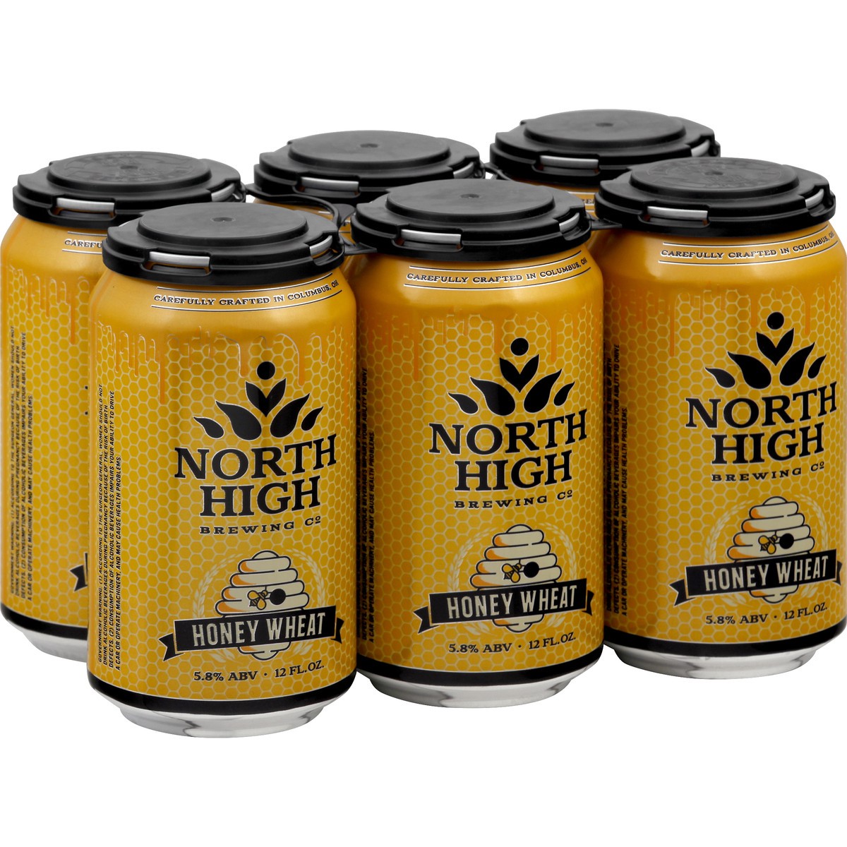 slide 8 of 9, North High Honey Wheat Beer, 6 ct; 12 oz