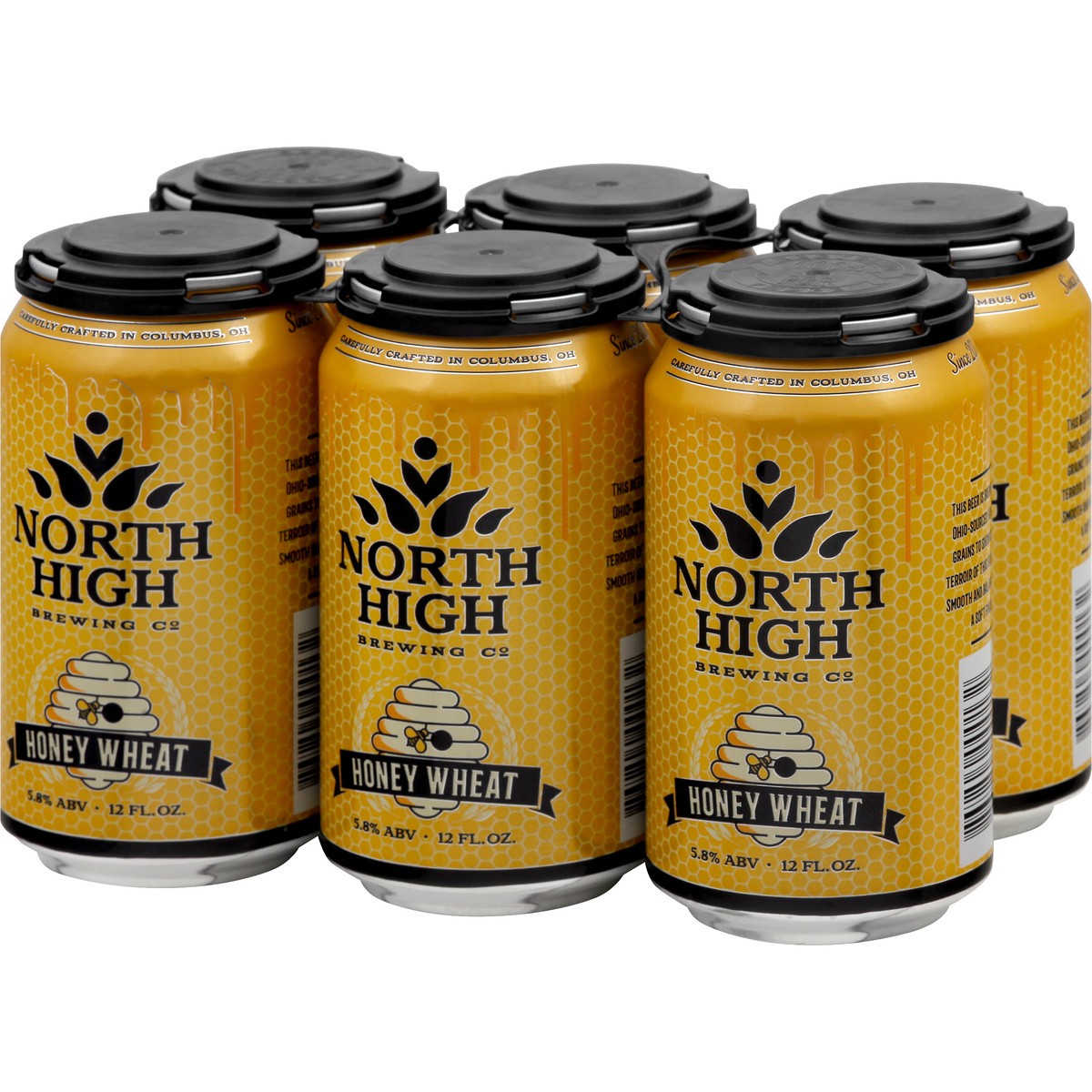 slide 5 of 9, North High Honey Wheat Beer, 6 ct; 12 oz
