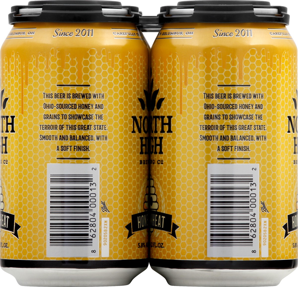 slide 9 of 9, North High Honey Wheat Beer, 6 ct; 12 oz