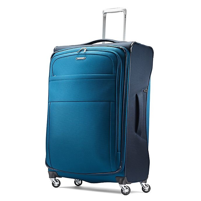 slide 1 of 1, Samsonite ECO-Glide Spinner Checked Luggage - Marine Blue, 29 in