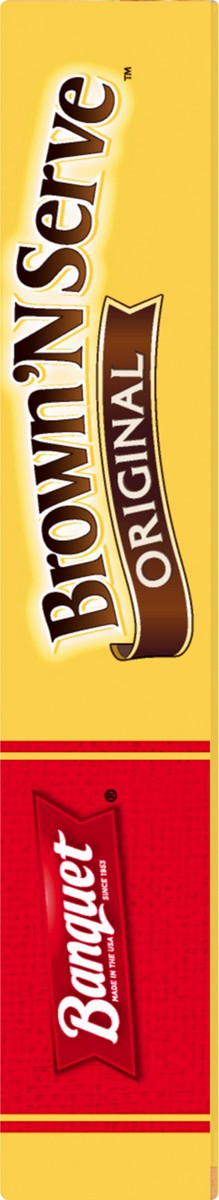 slide 4 of 12, Banquet Brown ‘N Serve Original Fully Cooked Sausage Patties, Frozen Meat, 8 Count, 6.4 OZ, 8 ct