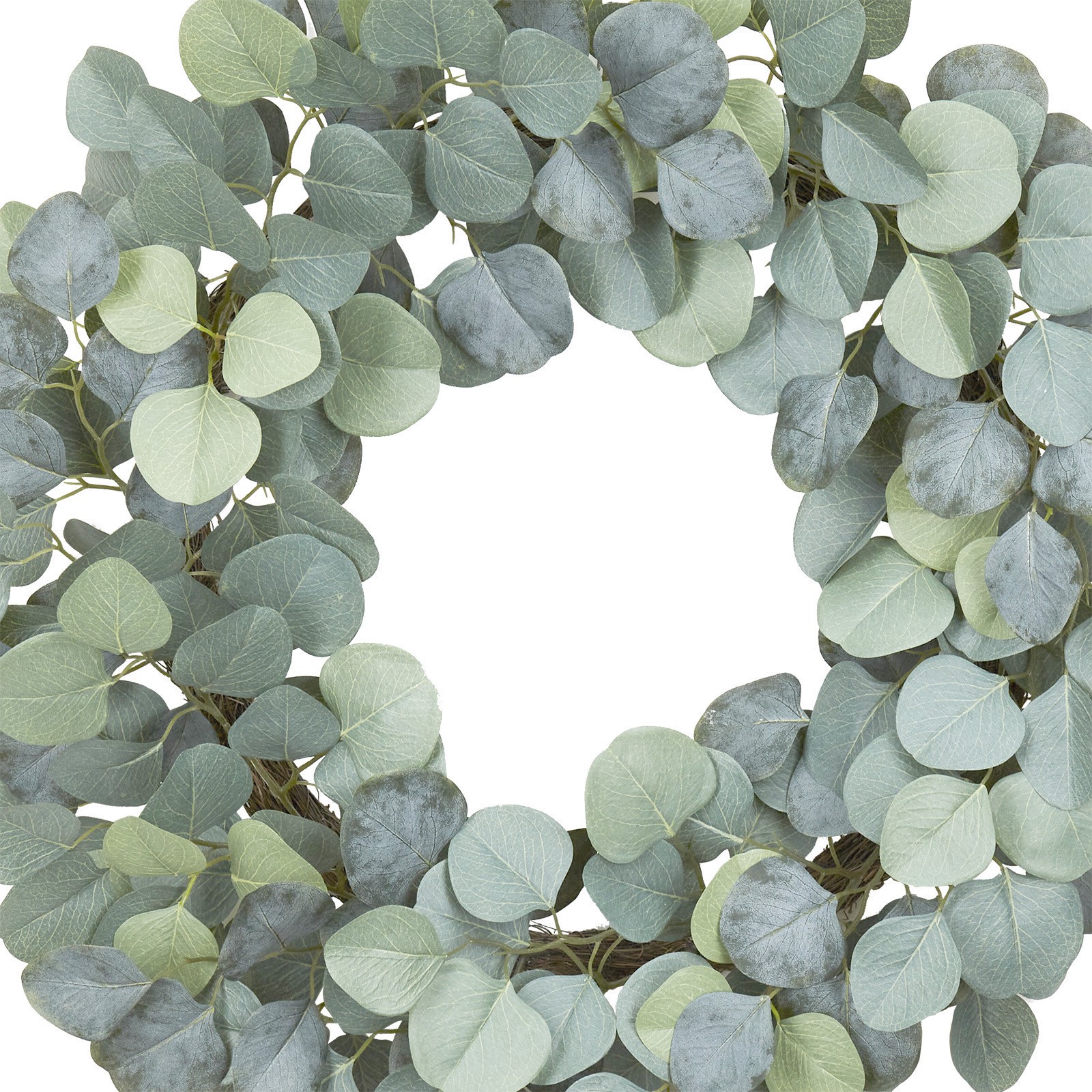 slide 2 of 2, 22" Eucalyptus Wreath By Ashland, 22 in