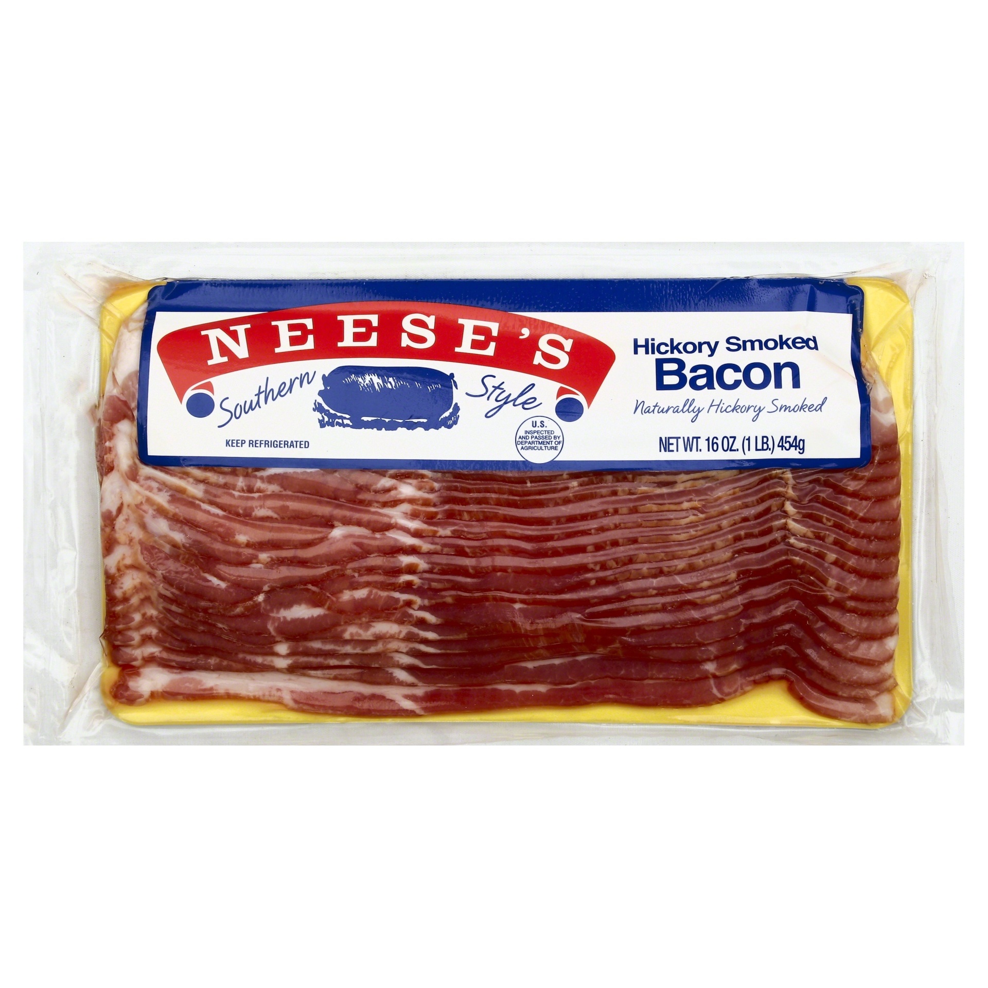 slide 1 of 1, Neese's Regular Sliced Bacon, 16 oz