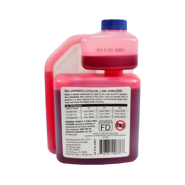 slide 12 of 13, Vp Small Engine Fuels Full Synthetic 2-Cycle Oil, 16 fl oz