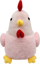 Holiday Home Easter Chicken Plush - Pink, 10 in