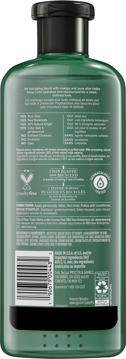 slide 2 of 3, Herbal Essences Bio:Renew Potent Aloe + Mango Conditioner For Curly Hair, 13.5 oz