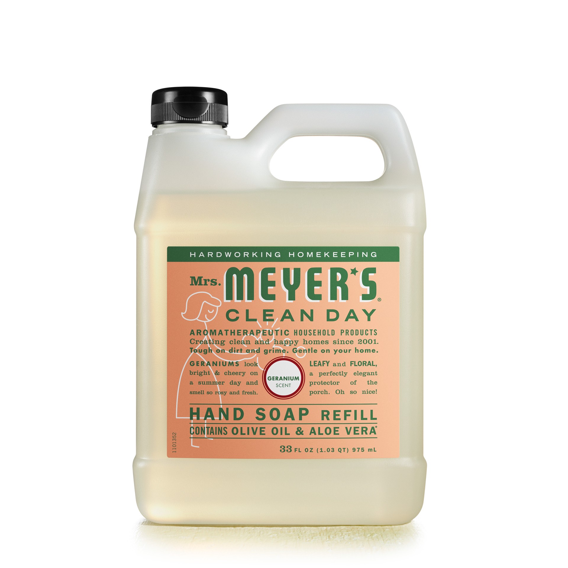 slide 1 of 3, Mrs. Meyer's Liquid Hand Soap 33 oz, 33 oz