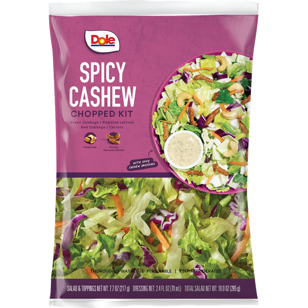 slide 1 of 1, Dole Salads Cv Spicy Cashew, 10 oz