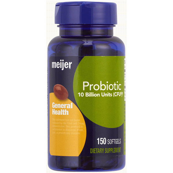 slide 1 of 1, Meijer Probiotic Softgels, 150 ct