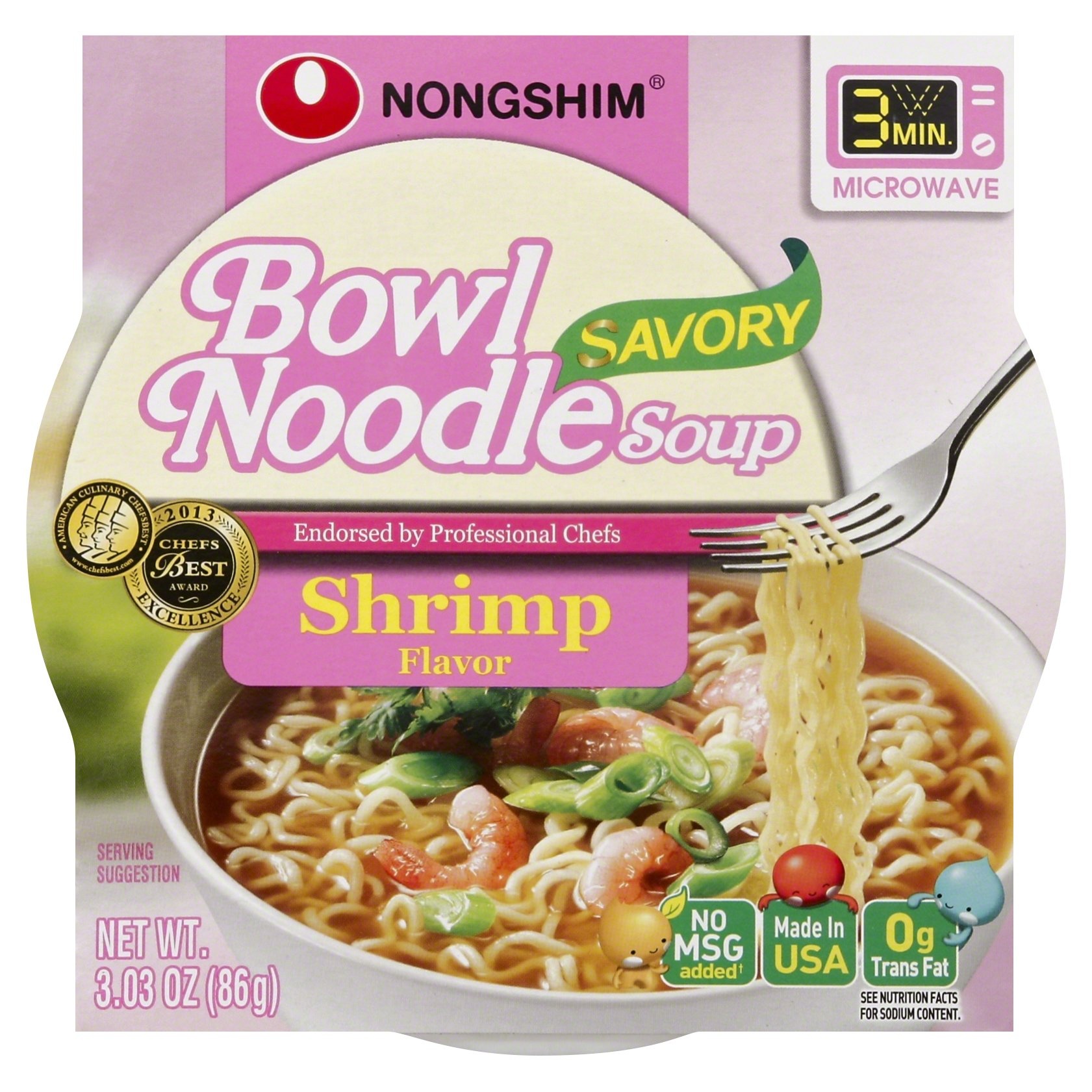 slide 1 of 1, Nongshim Soup 3.03 oz, 3.03 oz