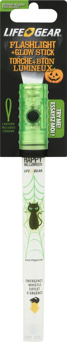 slide 3 of 10, Life + Gear Happy Halloween Flashlight + Glow Stick 1 ea, 1 ct