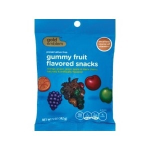 slide 1 of 1, CVS Gold Emblem Gummy Fruit Flavored Snacks, 5 oz