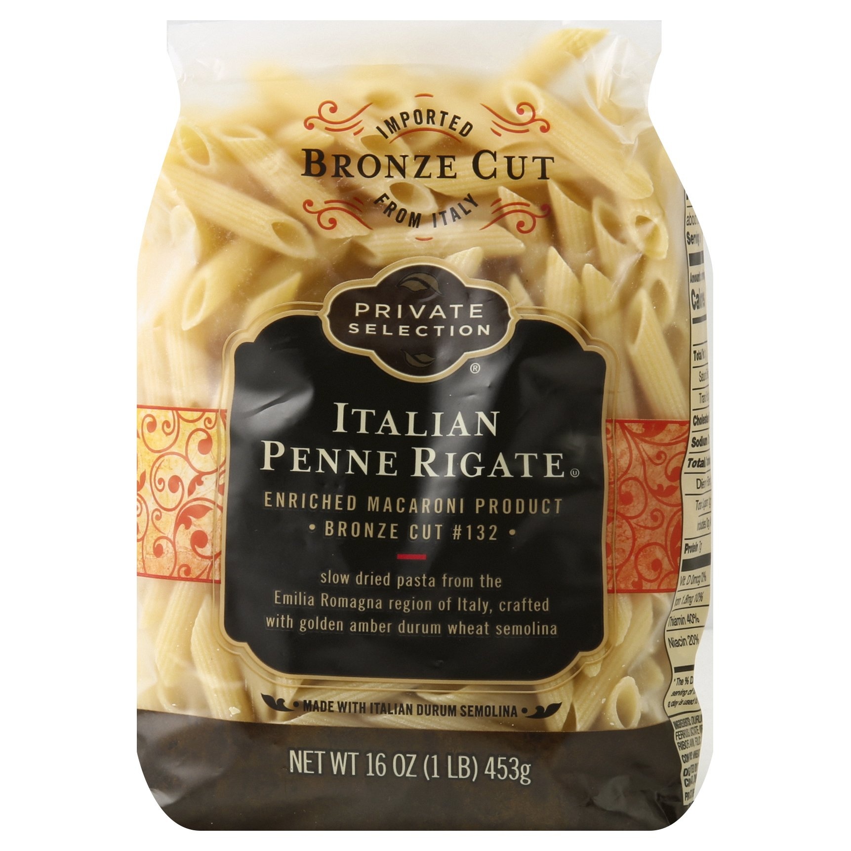 slide 1 of 1, Private Selection Penne Rigate 16 oz, 16 oz