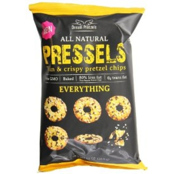 slide 1 of 1, Pressels Everything Pretzel Chips, 7.1 oz