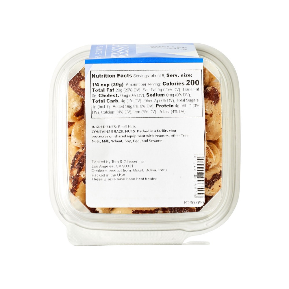 slide 2 of 2, Torn & Glasser Torn Glasser Shelled Brazils - 8.5 oz, 8.5 oz